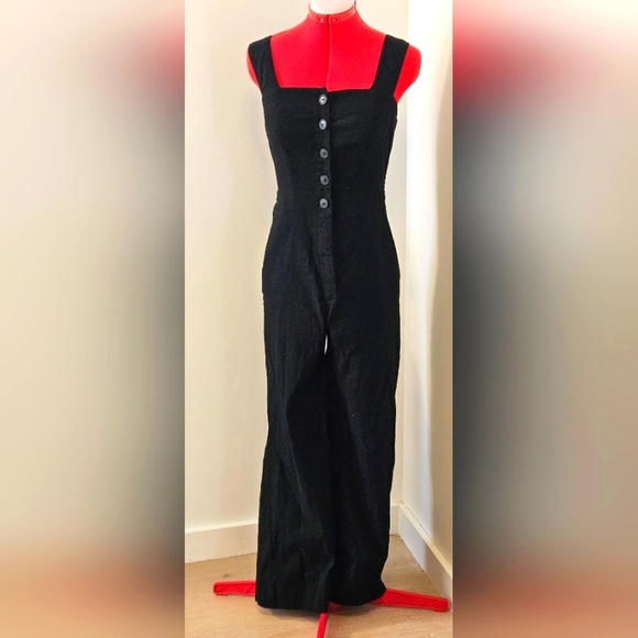 Mauve Pants - Mauve viscose overalls